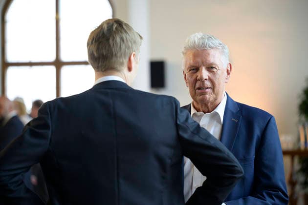 Lord Mayor Dominik Krause and former Lord Mayor Dieter Reiter Festive inaugural meeting of the City Council of the City of Munich term of office 2026 to 2032 in the ballroom of the old City Hall, Munich 11 05 2026