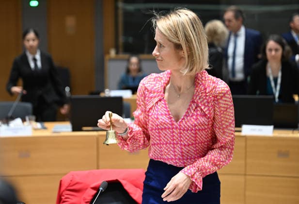 Foreign Affairs Council in Brussels BRUSSELS, BELGIUM - MAY 11: EU High Representative for Foreign Affairs and Security Policy, Kaja Kallas chairs the Foreign Affairs Council, which will focus on Western Balkans, Ukraine and Syria, in Brussels, Belgium on May 11, 2026. Dursun Aydemir Anadolu Brussels Belgium. Editorial use only. Please get in touch for any other usage.  Copyright: x2026xAnadoluxDursunxAydemirx