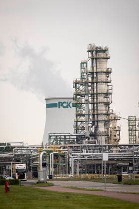 PCK Raffinerie GmbH, Erdoelverarbeitungswerk, Schwedt 11 05 2026 Schwedt Germany Copyright: xJulianexSonntagx
