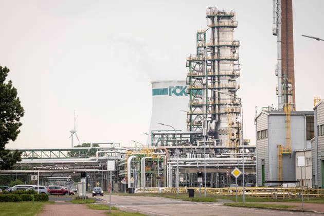 PCK Raffinerie GmbH, Erdoelverarbeitungswerk, Schwedt 11 05 2026 Schwedt Germany Copyright: xJulianexSonntagx