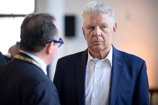 f l Clemens Baumgärtner and Dieter Reiter Festive inaugural meeting of the City Council of the City of Munich for the 2026 to 2032 term of office in the ballroom of the old City Hall, Munich 11 05 2026