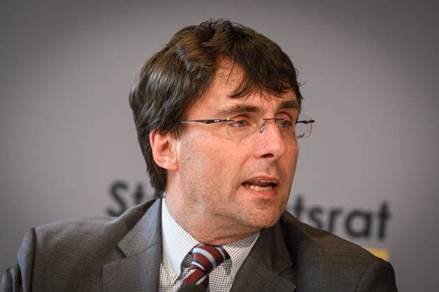 Berlin, Press conference on the 35th meeting of the Stability Council with Lars Klingbeil Press conference on the 35th meeting of the Stability Council with Finance Minister Lars Klingbeil SPD , Thiess Büttner Chairman of the