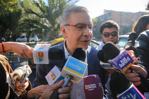 Santiago, May 11, 2026 Joaquin Lavin Infante arrives at the Capitan Yaber annex to sign up to visit his son, Diego Martin, who is being held in custody Aton Chile, Aton 1154451 jpeg  Copyright: DIEGOxMARTIN ATONxCHILE