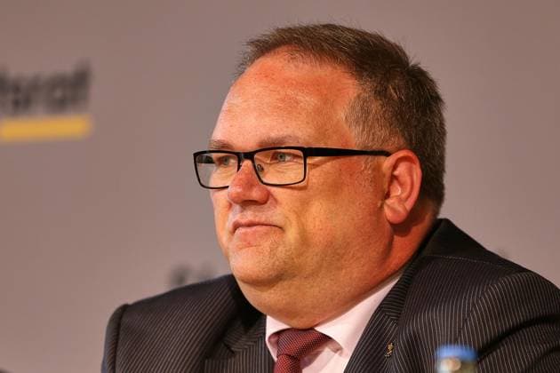 Berlin, Germany, 11 05 2026 Bundesrat Press conference on the 35th meeting of the Stability Council Bremens Finance Senator Björn Fecker Greens Copyright: xdtsxNachrichtenagenturx dts_118626