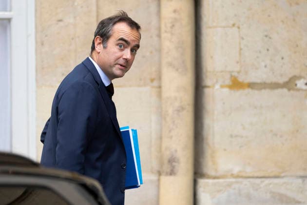 Ministerial Meeting on Hantavirus at Matignon - Paris Prime Minister Sebastien Lecornu before a briefing on the hantavirus, in Paris, on 11 May 2026. Photos by Jeremy Paoloni ABACAPRESS.COM Paris France  Copyright: xPaolonixJeremy ABACAx