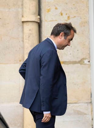 Ministerial Meeting on Hantavirus at Matignon - Paris Prime Minister Sebastien Lecornu before a briefing on the hantavirus, in Paris, on 11 May 2026. Photos by Jeremy Paoloni ABACAPRESS.COM Paris France  Copyright: xPaolonixJeremy ABACAx
