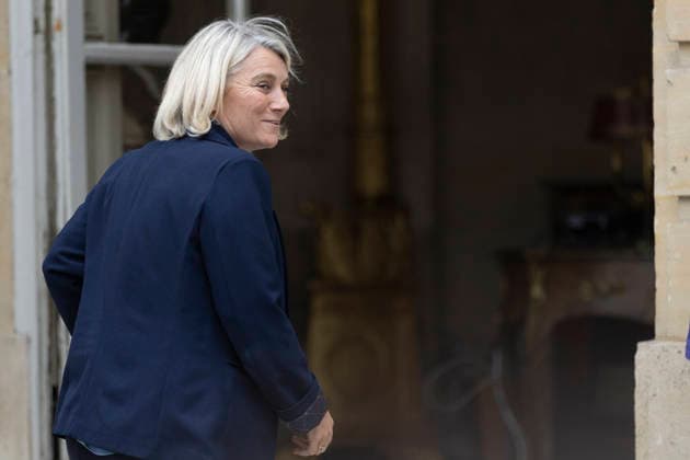 Ministerial Meeting on Hantavirus at Matignon - Paris Stephanie Rist, the Health Secretary, arrives at the Hotel de Matignon for a briefing on the hantavirus situation, in Paris, on 11 May 2026. Photos by Jeremy Paoloni ABACAPRESS.COM Paris France  Copyright: xPaolonixJeremy ABACAx