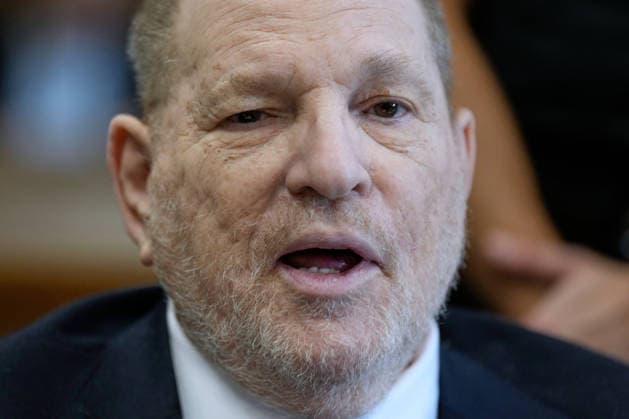 Former Hollywood film producer Harvey Weinstein appears in Manhattan Supreme Court for his retrial on Monday, May 11, 2026 in New York City. Pool  NYX20260511801 SethxWenig