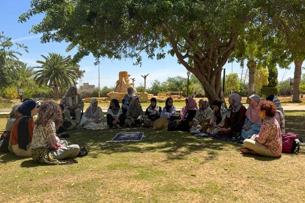 International activists gather in Libya ahead of Global Sumud Flotilla TRIPOLI, LIBYA - MAY 11: Activists from 30 countries gather in Zawiya, ahead of the departure of the Global Sumud Flotilla aimed at breaking the Israeli policy on Gaza by land, in Tripoli, Libya, on May 11, 2026. Participants from Algeria, Tunisia, Morocco, Mauritania, Turkiye, Indonesia, China, the United States, Germany, Spain, Italy and the United Kingdom continue preparations before heading toward Gaza from the city located west of Tripoli. Muhammed Semiz Anadolu Tripoli Libya. Editorial use only. Please get in touch for any other usage.  Copyright: x2026xAnadoluxMuhammedxSemizx