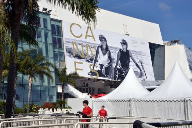 May 11, 2026, Cannes, France: CANNES, FRANCE - MAY 11: The official 2026 festival poster, featuring an image of Susan Sarandon and Geena Davis in Thelma & Louise , during the 79th annual Cannes Film Festival on May 11, 2026 in Cannes, France. Cannes France  - ZUMAi09_ 20260511_zaf_i09_007 Copyright: xFrederickxInjimbertx