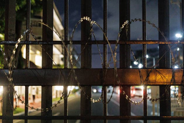 May 11, 2026, Bacoor, Cavite, Philippines: Philippine War on Drugs enforcer and Senator Ronald Bato De la Rosa hides in Senate building to evade ICC arrest warrant issued on May 11, 2026, in Manila.....ICC confirmed the warrant that day, prompting De la Rosa to flee into the Senate building in Manila, triggering a lockdown under Senate protection. Bacoor Philippines  - ZUMAm340 20260511_zip_m340_010 Copyright: xZedrichxXylakxMadridx