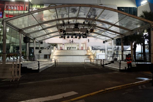 Cannes - Preparations General views of preparations on the Croisette during the 79th annual Cannes Film Festival on May 11, 2026 in Cannes, France. Photo by LounisPhotography ABACAPRESS.COM Cannes France  Copyright: xLounisPhotography ABACAx