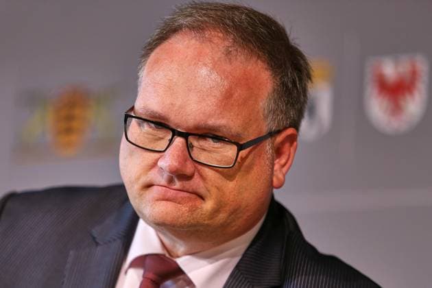 Berlin, Germany, 11 05 2026 Bundesrat Press conference on the 35th meeting of the Stability Council Bremens Finance Senator Björn Fecker Greens Copyright: xdtsxNachrichtenagenturx dts_118607