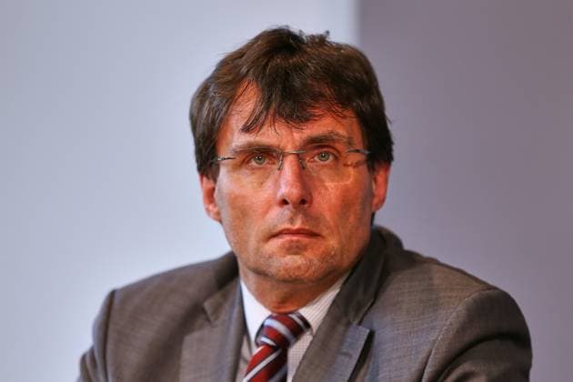 Berlin, Germany, 11 05 2026 Bundesrat Press conference on the 35th meeting of the Stability Council NRW Finance Minister Marcus Optendrenk CDU Copyright: xdtsxNachrichtenagenturx dts_118618