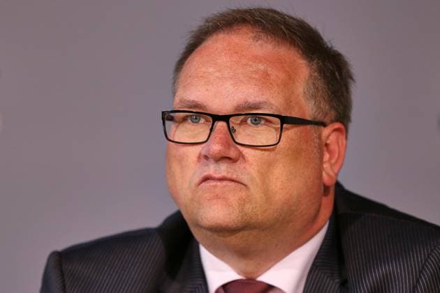 Berlin, Germany, 11 05 2026 Bundesrat Press conference on the 35th meeting of the Stability Council Bremens Finance Senator Björn Fecker Greens Copyright: xdtsxNachrichtenagenturx dts_118624