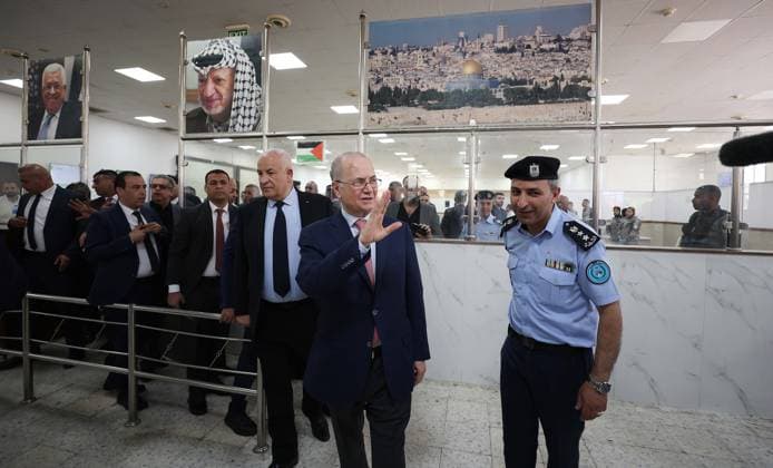 Palestinian Prime Minister Mohammad Mustafa inspects the conditions of pilgrims at the Pilgrims City in Jericho, Palestinian Prime Minister Mohammad Mustafa inspects the conditions of pilgrims at the Pilgrims City in Jericho, West Bank, on May 11, 2026, prior to their departure for the Hajj pilgrimage. Photo by Prime Minister Office apaimages Ramallah West Bank Palestinian Territory 110526_Jericho_PMO_00(6) Copyright: xapaimagesxPrimexMinisterxOfficex xapaimagesx