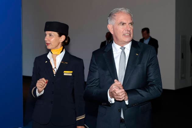 Carsten Spohr at the Annual General Meeting of Deutsche Lufthansa AG at Messe Frankfurt, Hall 5 1 Congress Center Frankfurt am Main, 12 05 2026 Foto:xR.xSchmiegeltx xFuturexImagex lufthansa_6504