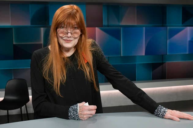 Katja Ebstein on the ARD talk show hart aber fair in Studio Adlershof Berlin, 11 05 2026 Foto:xM.xBehrensx xFuturexImagex hart_fair1105_6534