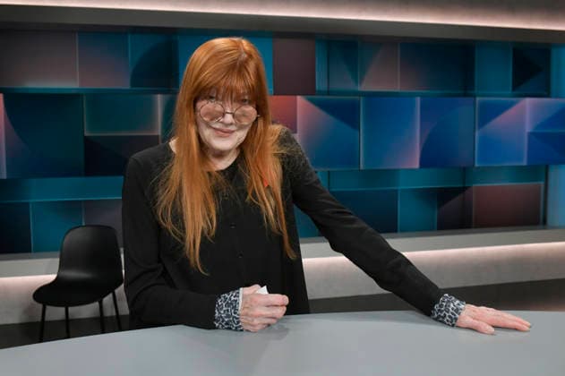 Katja Ebstein on the ARD talk show hart aber fair in Studio Adlershof Berlin, 11 05 2026 Foto:xM.xBehrensx xFuturexImagex hart_fair1105_6535