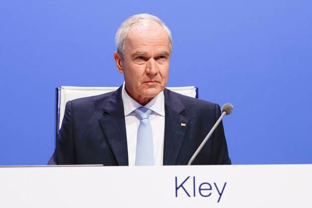 Karl Ludwig Kley at the Annual General Meeting of Deutsche Lufthansa AG at Messe Frankfurt, Hall 5 1 Congress Center Frankfurt, 12 05 2026 Foto:xR.xSchmiegeltx xFuturexImagex lufthansa_6555