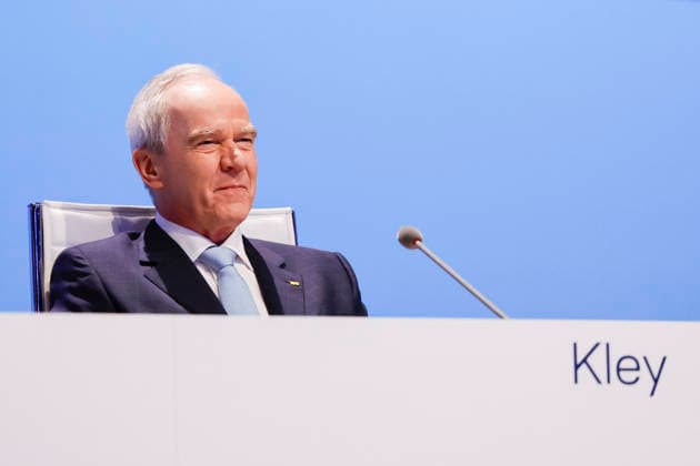 Karl Ludwig Kley at the Annual General Meeting of Deutsche Lufthansa AG at Messe Frankfurt, Hall 5 1 Congress Center Frankfurt, 12 05 2026 Foto:xR.xSchmiegeltx xFuturexImagex lufthansa_6557