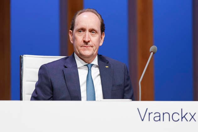 Dieter Vranckx at the Annual General Meeting of Deutsche Lufthansa AG at Messe Frankfurt, Hall 5 1 Congress Center Frankfurt, 12 05 2026 Foto:xR.xSchmiegeltx xFuturexImagex lufthansa_6566