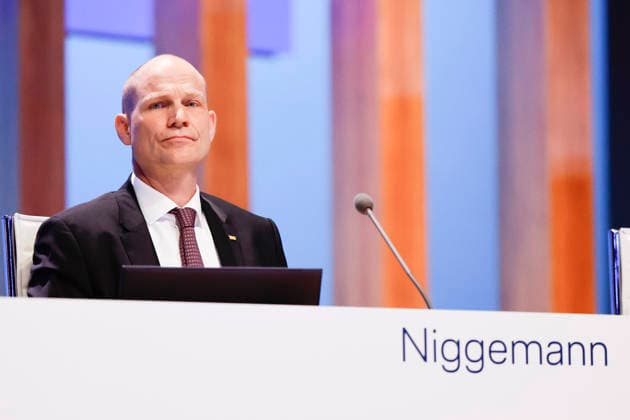 Michael Niggemann at the Annual General Meeting of Deutsche Lufthansa AG at Messe Frankfurt, Hall 5 1 Congress Center Frankfurt, 12 05 2026 Foto:xR.xSchmiegeltx xFuturexImagex lufthansa_6567