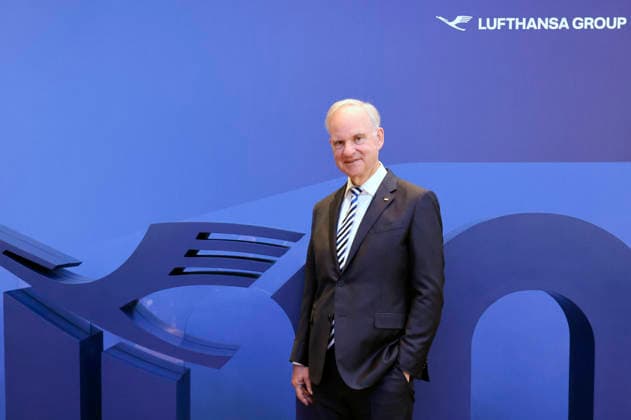 Johannes Teyssen at the Annual General Meeting of Deutsche Lufthansa AG at Messe Frankfurt, Hall 5 1 Congress Center Frankfurt, 12 05 2026 Foto:xR.xSchmiegeltx xFuturexImagex lufthansa_6593