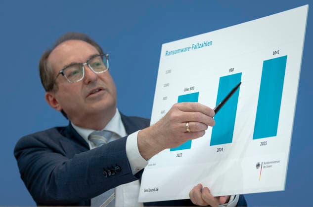 Federal Minister of the Interior Alexander Dobrindt recorded during a Federal Press Conference in Berlin, 12 05 2026 Berlin Germany Copyright: xYonaxElsnerx