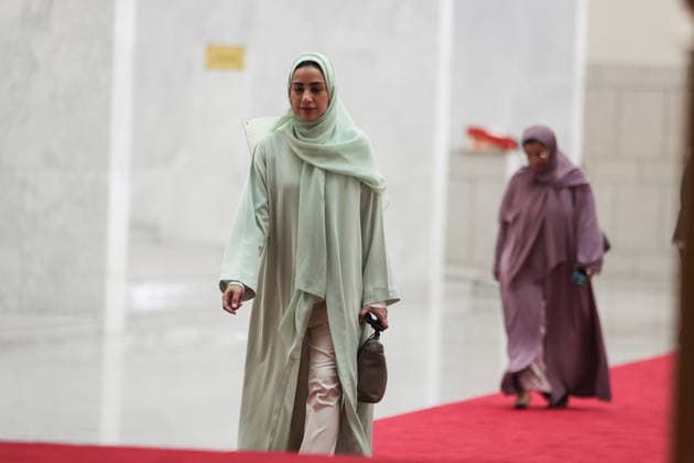 Syria and UAE hold Investment Forum in Damascus DAMASCUS, SYRIA - MAY 12: Second day of the first Syria-UAE Investment Forum kicks off at the People s Palace in Damascus, Syria, on May 12, 2026. The forum aims to strengthen economic and investment cooperation between Syria and the United Arab Emirates. Izz Aldien Alqasem Anadolu Damascus Syria. Editorial use only. Please get in touch for any other usage.  Copyright: x2026xAnadoluxIzzxAldienxAlqasemx
