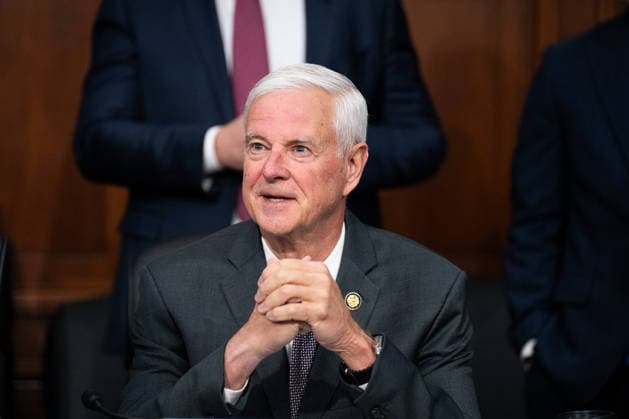 House Appropriations Defense Budget Hearing UNITED STATES - MAY 12: Rep. Steve Womack, R-Ark., arrives for the House Appropriations Defense Subcommittee hearing on the Defense Department budget on Tuesday, May 12, 2026. (Bill Clark CQ Roll Call) Washington DC United States EDITORIAL USE ONLY Copyright: x 2026xCQxRollxCallx BillxClarkx rollcallpix170812