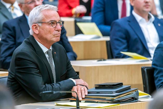 Constituent session of the 18th State Parliament of Baden Württemberg The newly elected President of the State Parliament Thomas Strobl, CDU 12 05 2026, Stuttgart, Baden Württemberg, Germany