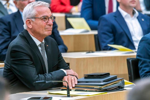 Constituent session of the 18th State Parliament of Baden Württemberg The newly elected President of the State Parliament Thomas Strobl, CDU 12 05 2026, Stuttgart, Baden Württemberg, Germany