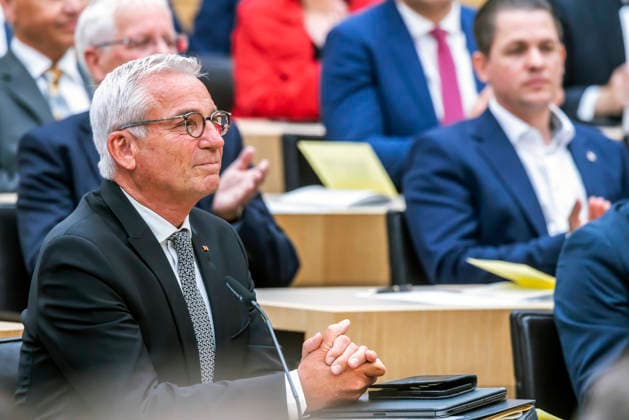 Constituent session of the 18th State Parliament of Baden Württemberg The newly elected President of the State Parliament Thomas Strobl, CDU 12 05 2026, Stuttgart, Baden Württemberg, Germany