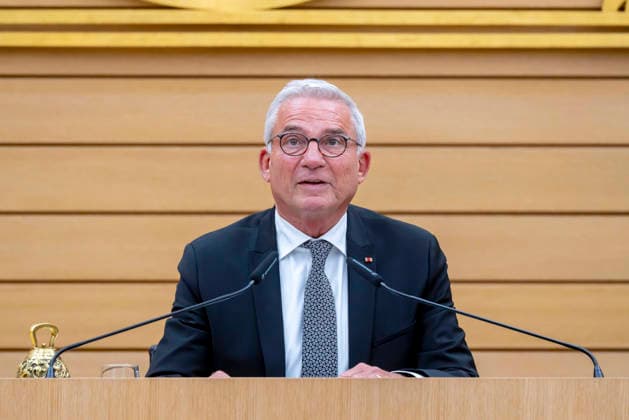 Constituent session of the 18th State Parliament of Baden Württemberg The newly elected President of the State Parliament Thomas Strobl, CDU 12 05 2026, Stuttgart, Baden Württemberg, Germany