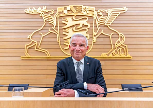 Constituent session of the 18th State Parliament of Baden Württemberg The newly elected President of the State Parliament Thomas Strobl, CDU 12 05 2026, Stuttgart, Baden Württemberg, Germany