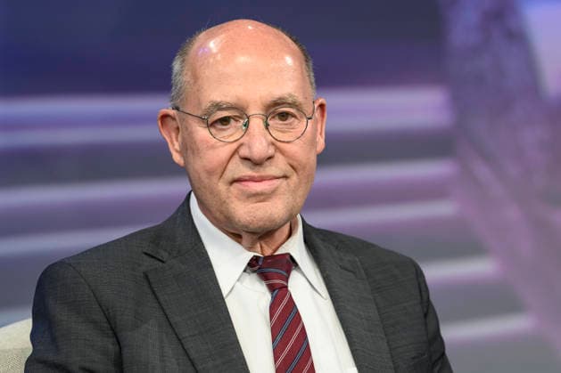 v l Gregor Gysi, Die Linke longtime parliamentary group leader , GER, Berlin, Studio, as a guest on Maischberger, political talk show, TV, format, with presenter Sandra Maischberger, Das Erste, from Adlershof Am Studio 20, 12 May 2026, Copyright: HMBxMedia UwexKoch