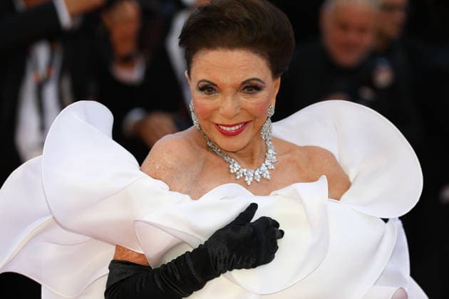 May 12, 2026, Cannes, Cote D azur, France: JOAN COLLINS during the red carpet for the premiere screening of THE ELECTRIC KISS at the 79th Annual Cannes Film Festival at Palais des Festivals in Cannes, France Cannes France  - ZUMAc179 20260512_zep_c179_072 Copyright: xMickaelxChavetx