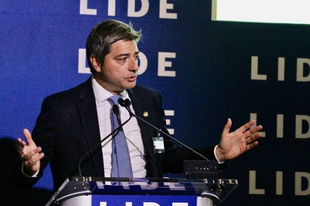 RECORD DATE NOT STATED 15th LIDE Brazil Investment Forum 2026-New York. (NEW)15th LIDE Brazil Investment Forum 2026 -New York . May 12, 2026, New York, USA:Senator Carlos Portinho during the 15th LIDE Brazil Investment Forum 2026 taking place at Harvard Club in Manhattan, New York Credit: Niyi Fote Thenews2(Foto: Niyi Fote Thenews2 imago images) 15th LIDE Brazil Investment Forum 2026-New York.  Copyright: xNiyixFotex