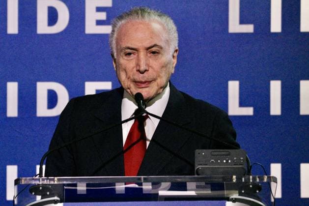 RECORD DATE NOT STATED 15th LIDE Brazil Investment Forum 2026-New York. (NEW)15th LIDE Brazil Investment Forum 2026 -New York . May 12, 2026, New York, USA: Michel Temer, Former President of Brazil during the 15th LIDE Brazil Investment Forum 2026 taking place at Harvard Club in Manhattan, New York Credit: Niyi Fote Thenews2(Foto: Niyi Fote Thenews2 imago images) 15th LIDE Brazil Investment Forum 2026-New York.  Copyright: xNiyixFotex