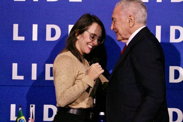 RECORD DATE NOT STATED 15th LIDE Brazil Investment Forum 2026-New York. (NEW)15th LIDE Brazil Investment Forum 2026 -New York . May 12, 2026, New York, USA: Federal Deputy, Renata Abreu during the 15th LIDE Brazil Investment Forum 2026 taking place at Harvard Club in Manhattan, New York Credit: Niyi Fote Thenews2(Foto: Niyi Fote Thenews2 imago images) 15th LIDE Brazil Investment Forum 2026-New York.  Copyright: xNiyixFotex