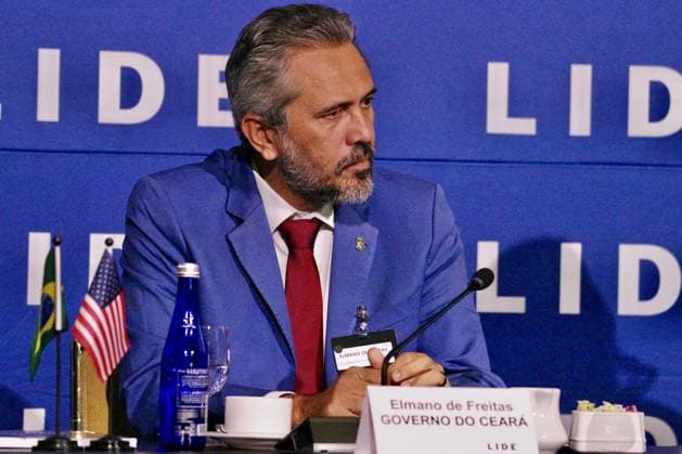 RECORD DATE NOT STATED 15th LIDE Brazil Investment Forum 2026-New York. (NEW) 15th LIDE Brazil Investment Forum 2026 -New York . May 12, 2026, New York, USA: Elmano de Freitas, Governor of Ceara during the 15th LIDE Brazil Investment Forum 2026 taking place at Harvard Club in Manhattan, New York Credit: Niyi Fote Thenews2(Foto: Niyi Fote Thenews2 imago images) 15th LIDE Brazil Investment Forum 2026-New York.  Copyright: xNiyixFotex