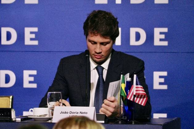 RECORD DATE NOT STATED 15th LIDE Brazil Investment Forum 2026-New York. (NEW)15th LIDE Brazil Investment Forum 2026 -New York . May 12, 2026, New York, USA: Joao Doria Neto, LIDE during the 15th LIDE Brazil Investment Forum 2026 taking place at Harvard Club in Manhattan, New York Credit: Niyi Fote Thenews2(Foto: Niyi Fote Thenews2 imago images) 15th LIDE Brazil Investment Forum 2026-New York.  Copyright: xNiyixFotex