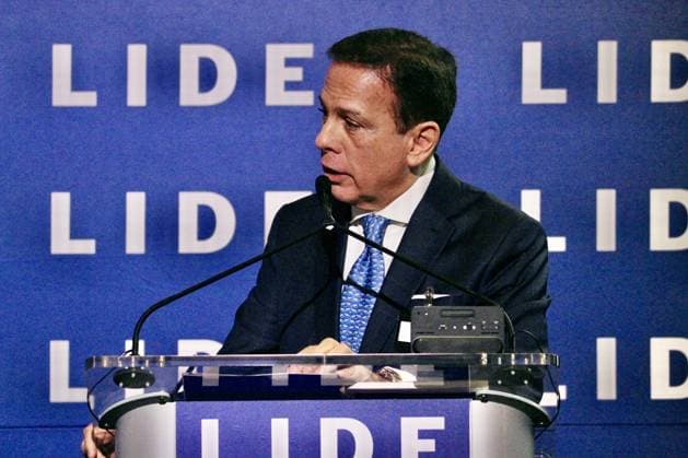 RECORD DATE NOT STATED 15th LIDE Brazil Investment Forum 2026-New York. (NEW)15th LIDE Brazil Investment Forum 2026 -New York . May 12, 2026, New York, USA: Joao Doria, LIDE and Former Governor of Sao Paulo during the 15th LIDE Brazil Investment Forum 2026 taking place at Harvard Club in Manhattan, New York Credit: Niyi Fote Thenews2(Foto: Niyi Fote Thenews2 imago images) 15th LIDE Brazil Investment Forum 2026-New York.  Copyright: xNiyixFotex