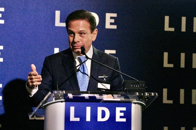 RECORD DATE NOT STATED 15th LIDE Brazil Investment Forum 2026-New York. (NEW)15th LIDE Brazil Investment Forum 2026 -New York . May 12, 2026, New York, USA: Joao Doria, LIDE and Former Governor of Sao Paulo during the 15th LIDE Brazil Investment Forum 2026 taking place at Harvard Club in Manhattan, New York Credit: Niyi Fote Thenews2(Foto: Niyi Fote Thenews2 imago images) 15th LIDE Brazil Investment Forum 2026-New York.  Copyright: xNiyixFotex