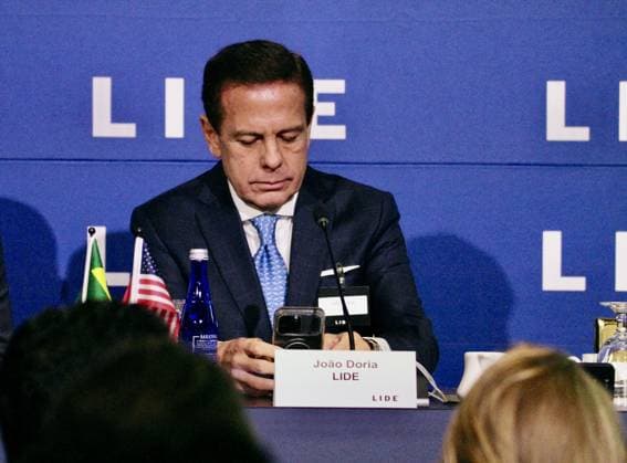 RECORD DATE NOT STATED 15th LIDE Brazil Investment Forum 2026-New York. (NEW)15th LIDE Brazil Investment Forum 2026 -New York . May 12, 2026, New York, USA: Joao Doria, LIDE and Former Governor of Sao Paulo during the 15th LIDE Brazil Investment Forum 2026 taking place at Harvard Club in Manhattan, New York Credit: Niyi Fote Thenews2(Foto: Niyi Fote Thenews2 imago images) 15th LIDE Brazil Investment Forum 2026-New York.  Copyright: xNiyixFotex