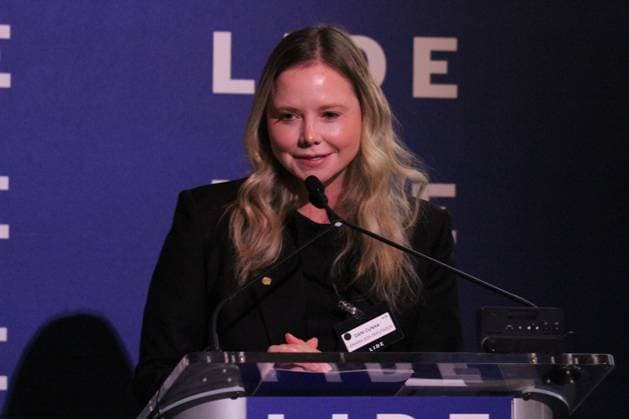 RECORD DATE NOT STATED 15th LIDE Brazil Investment Forum 2026-New York. (NEW)15th LIDE Brazil Investment Forum 2026 -New York . May 12, 2026, New York, USA: Federal Deputy, Dani Cunha during the 15th LIDE Brazil Investment Forum 2026 taking place at Harvard Club in Manhattan, New York Credit: Niyi Fote Thenews2(Foto: Niyi Fote Thenews2 imago images) 15th LIDE Brazil Investment Forum 2026-New York.  Copyright: xNiyixFotex