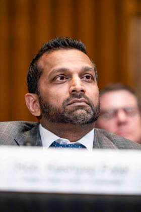 May 12, 2026, Washington, District Of Columbia, USA: Kash Patel, Director, Federal Bureau of Investigation (FBI) testifies before the United States Senate Committee on Appropriations, Subcommittee on Commerce, Justice, Science, and Related Agencies hearing to examine the fiscal year 2027 budget request for the Federal Bureau of Investigation; the Drug Enforcement Administration; the US Marshals Service; and the Bureau of Alcohol, Tobacco, Firearms and Explosives in the Dirksen Senate Office Building on Capitol Hill in Washington, DC, USA, on Tuesday, May 12th 2026 Washington USA - ZUMAs152 20260512_faa_s152_031 Copyright: xAndrewxThomasx