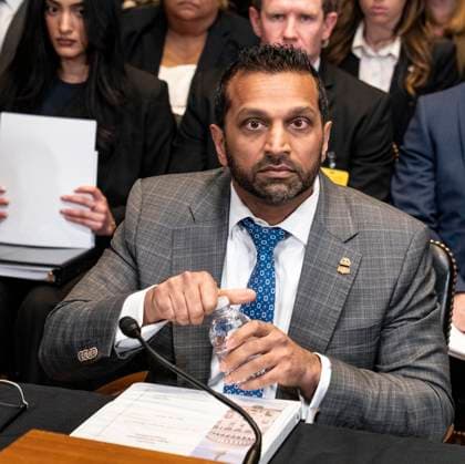 May 12, 2026, Washington, District Of Columbia, USA: Kash Patel, Director, Federal Bureau of Investigation (FBI) waits to testify before the United States Senate Committee on Appropriations, Subcommittee on Commerce, Justice, Science, and Related Agencies hearing to examine the fiscal year 2027 budget request for the Federal Bureau of Investigation; the Drug Enforcement Administration; the US Marshals Service; and the Bureau of Alcohol, Tobacco, Firearms and Explosives in the Dirksen Senate Office Building on Capitol Hill in Washington, DC, USA, on Tuesday, May 12th 2026 Washington USA - ZUMAs152 20260512_faa_s152_036 Copyright: xAndrewxThomasx