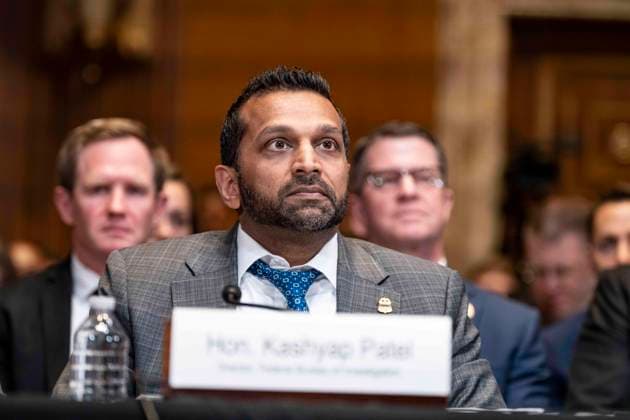 May 12, 2026, Washington, District Of Columbia, USA: Kash Patel, Director, Federal Bureau of Investigation (FBI) testifies before the United States Senate Committee on Appropriations, Subcommittee on Commerce, Justice, Science, and Related Agencies hearing to examine the fiscal year 2027 budget request for the Federal Bureau of Investigation; the Drug Enforcement Administration; the US Marshals Service; and the Bureau of Alcohol, Tobacco, Firearms and Explosives in the Dirksen Senate Office Building on Capitol Hill in Washington, DC, USA, on Tuesday, May 12th 2026 Washington USA - ZUMAs152 20260512_faa_s152_042 Copyright: xAndrewxThomasx